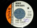 NOKIE EDWARDS  -  LAND OF 1,000 DANCES /  MUDDY MISSISSIPPI LINE : With 60's AUTOGRAPHED SIGN by NOKIE 