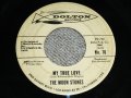 THE MOON STONES ( BOB BOGLE & DON WILSON WORKS of THE VENTURES ) - MY TRUE LOVE / LOVE CALL 1963 US ORIGINAL Audition Label PROMO Black Print 7"45's Single  