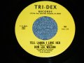 DON LEE WILSON -  TELL .LAULA I LOVE HER ( RE-RECORDINGS ) / BAD BOY      1981  US ORIGINAL 7 Single 