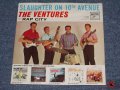 SLAUGHTER ON TENTH AVENUE / RAP CITY  WITH PICTURE SLEEVE   DARK BLUE With SILVER PRINT LABEL 