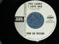 DON LEE WILSON -  TELL .LAULA I LOVE HER ( FATS LOGO STYLE ) / ANGEL      1964  US ORIGINAL White Label Promo 7 Single 