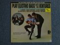 PLAY ELECTRIC BASS WITH THE VENTURES Volume 4 "D" Mark Label 