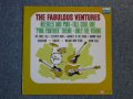THE FABULOUS VENTURES Dark Blue With／Silver Print Label