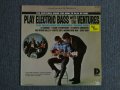 PLAY ELECTRIC BASS WITH THE VENTURES Volume 4 "D" Mark Label  