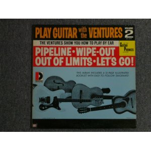 画像: PLAY GUITAR WITH THE VENTURES Volume 2 Blue With Black Print Label