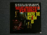 画像: WHERE THE ACTION IS Dark Blue With／Silver Print Label