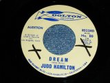 画像: JUDD HAMILTON - DREAM / YOUR ONLY LOVE :  US ORIGINAL AUDITION CREAM Color LABEL PROMO 