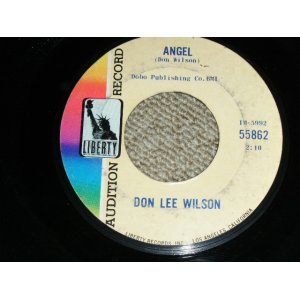 画像: DON LEE WILSON -  NO MATTER WHAT SHAPE YOUR STOMACH'S IN ( FULL CREDIT PRINTING TITLE TYPE ) / ANGEL   1966  US ORIGINAL Audition Promo 7 Single 