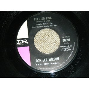 画像: DON LEE WILSON -  FEEL SO FINE / ANGEL        1965  US ORIGINAL Stock Copy 7 Single 