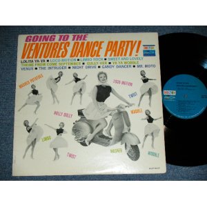 画像: GOING TO THE VENTURES DANCE PARTY  BLUE with BLACK PRINT LABEL  MONO