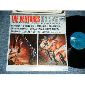 画像: THE VENTURES ON STAGE   Blue with Black Print  Label 