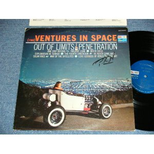 画像: (THE)VENTURES IN SPACE    ORIGINAL 1st PRESS "DARK BLUE with SILVER PRINT LABEL" 