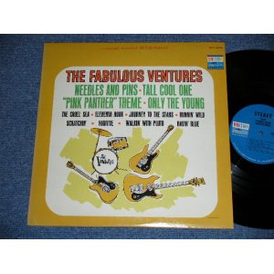 画像: THE FABULOUS VENTURES   Blue With BLACK Print Label STEREO 