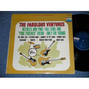 画像: THE FABULOUS VENTURES   Dark Blue With SILVER Print Label STEREO 