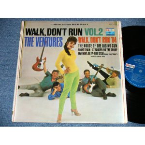 画像: WALK DON'T RUN VOL.2 : SWEAT SHIRT Version  1964 US AMERICA ORIGINAL "DARK BLUE with SILVER PRINT Label" STEREO  