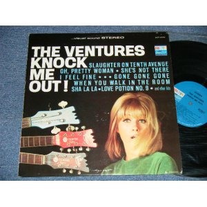 画像: KNOCK ME OUT      BLUE with BLACK PRINT  Label with SEALED RECORD Copy