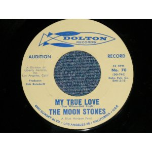画像: THE MOON STONES ( BOB BOGLE & DON WILSON WORKS of THE VENTURES ) - MY TRUE LOVE / LOVE CALL 1963 US ORIGINAL Audition Label PROMO Blue Print 7"45's Single  