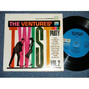 画像: THE VENTURES' TWIST PARTY VOL.2  US BLUE with BLACK Print Label 