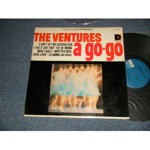 画像: VENTURES A GO GO    1965 Version 2nd Press "BLUE with BLACK Print Label"