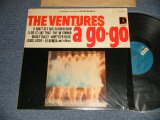 画像: VENTURES A GO GO    1965 Version 2nd Press "BLUE with BLACK Print Label"