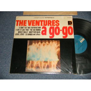 画像: VENTURES A GO GO    1965 Version 2nd Press "BLUE with BLACK Print Label"