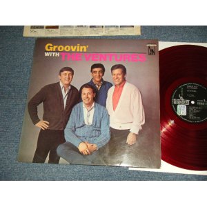 画像: GROOVIN' WITH THE VENTURES  ベンチャーズ・ニュー・ヒット・アルバム  /  RED WAX