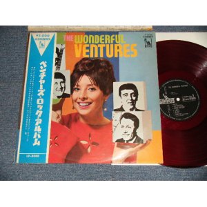 画像: THE WONERFUL VENTURES  ベンチャーズ・ロック・アルバム  / RED WAX