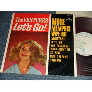 画像: LET'S GO レッツ・ゴー 　10" / 25cm LP　 RED WAX  WHITE LABEL PROMO 