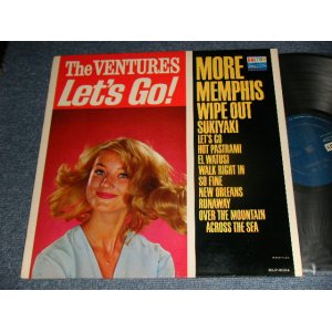 画像: LET'S GO      /1963 US AMERICA ORIGINAL 1st Press Label "DARK BLUE with SILVER PRINT Label" MOMO LP