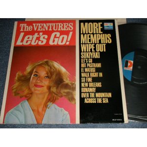 画像: LET'S GO      /  1967 Version US AMERICA RE-PRESS 3rd Press "'D' MARK Label" MOMO Used LP