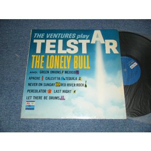 画像: THE VENTURES PLAY TELSTAR ・THE LONELY BULL      1964 Version US AMERICA RE-PRESS "BLUE With BLACK Print Label"  