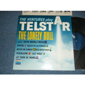 画像: THE VENTURES PLAY TELSTAR ・THE LONELY BULL     1963 Version RE-PRESS "DARK BLUE With SILVER Print Label"  