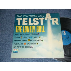 画像: THE VENTURES PLAY TELSTAR ・THE LONELY BULL      1964 Version US AMERICA RE-PRESS "BLUE With BLACK Print Label"  