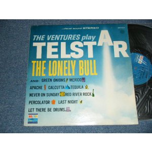 画像: THE VENTURES PLAY TELSTAR ・THE LONELY BULL    DARK BLUE With BLACK PRINT LABEL  STEREO