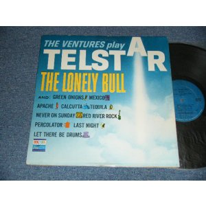 画像: THE VENTURES PLAY TELSTAR ・THE LONELY BULL      1964 Version US AMERICA RE-PRESS "BLUE With BLACK Print Label"  