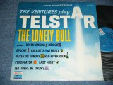 画像: THE VENTURES PLAY TELSTAR ・THE LONELY BULL      1964 Version US AMERICA RE-PRESS "BLUE With BLACK Print Label" "SMALL STEREO Logo on Label" 