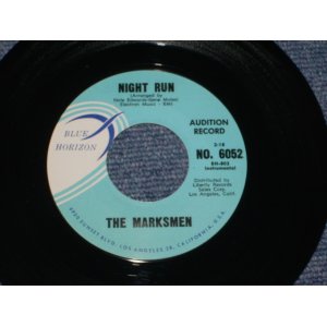 画像: THE MARKSMEN - NIGHT RUN / SCRATCHE US ORIGINAL PROMO Single With BLACK PRINTING on TITLE