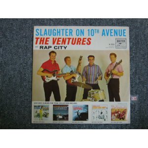 画像: SLAUGHTER ON TENTH AVENUE / RAP CITY WITH PICTURE SLEEVE DARK BLUE With BLACK PRINT LABEL 