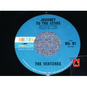 画像: JOURNEY TO THE STARS / WALKIN' WITH PLUTO   Dark BlueWith Black Print Label