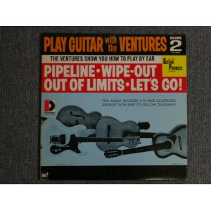 画像: PLAY GUITAR WITH THE VENTURES Volume 2 Dark Blue With／Silver Print Label 