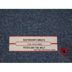 画像:  BEETHOVEN'S SONATA IN G MINOR / PETER AND THE WOLF  JukeBox Stripe 