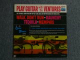 画像: PLAY GUITAR WITH THE VENTURES Blue With Black Print Label (2nd Press Version) 