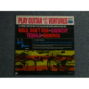 画像: PLAY GUITAR WITH THE VENTURES Blue With Black Print Label (2nd Press Version) 