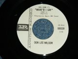 画像: DON LEE WILSON -  WHAT'D I SAY  / T'AINT FUNNY       1964  US ORIGINAL White Label Promo 7 Single 