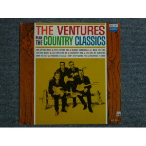 画像: THE VENTURES PLAY THE COUNTRY CLASSICS DARK BLUE W／BLACK PRINT LABEL 