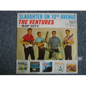 画像: SLAUGHTER ON TENTH AVENUE / RAP CITY WITH PICTURE SLEEVE DARK BLUE With BLACK PRINT LABEL 