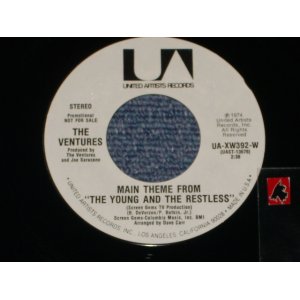 画像:  MAIN THEME FROM "THE YOUNG AND THE RESTLESS" Promo Only Same Flip WHITE Label Version