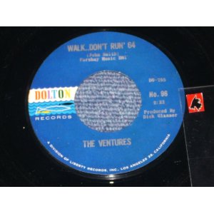 画像:  WALK, DON'T RUN '64 / THE CRUEL SEA    Dark Blue With Silver Print Label