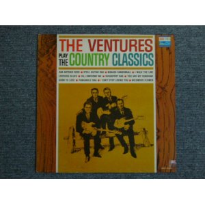 画像: THE VENTURES PLAY THE COUNTRY CLASSICS DARK BLUE W／SILVER PRINT LABEL