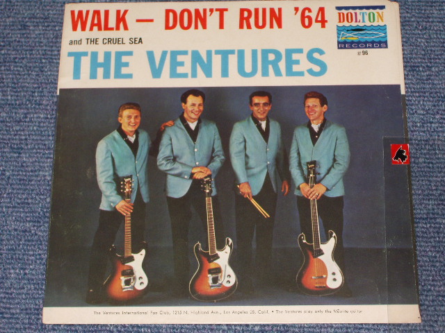 画像:  WALK, DON'T RUN '64 / THE CRUEL SEA   With Picture Sleeve and  White Label Promo 